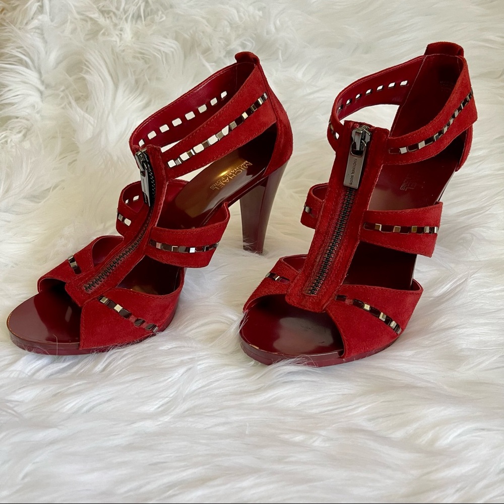 Michael Kors Suede Sandals, Size 6 1/2